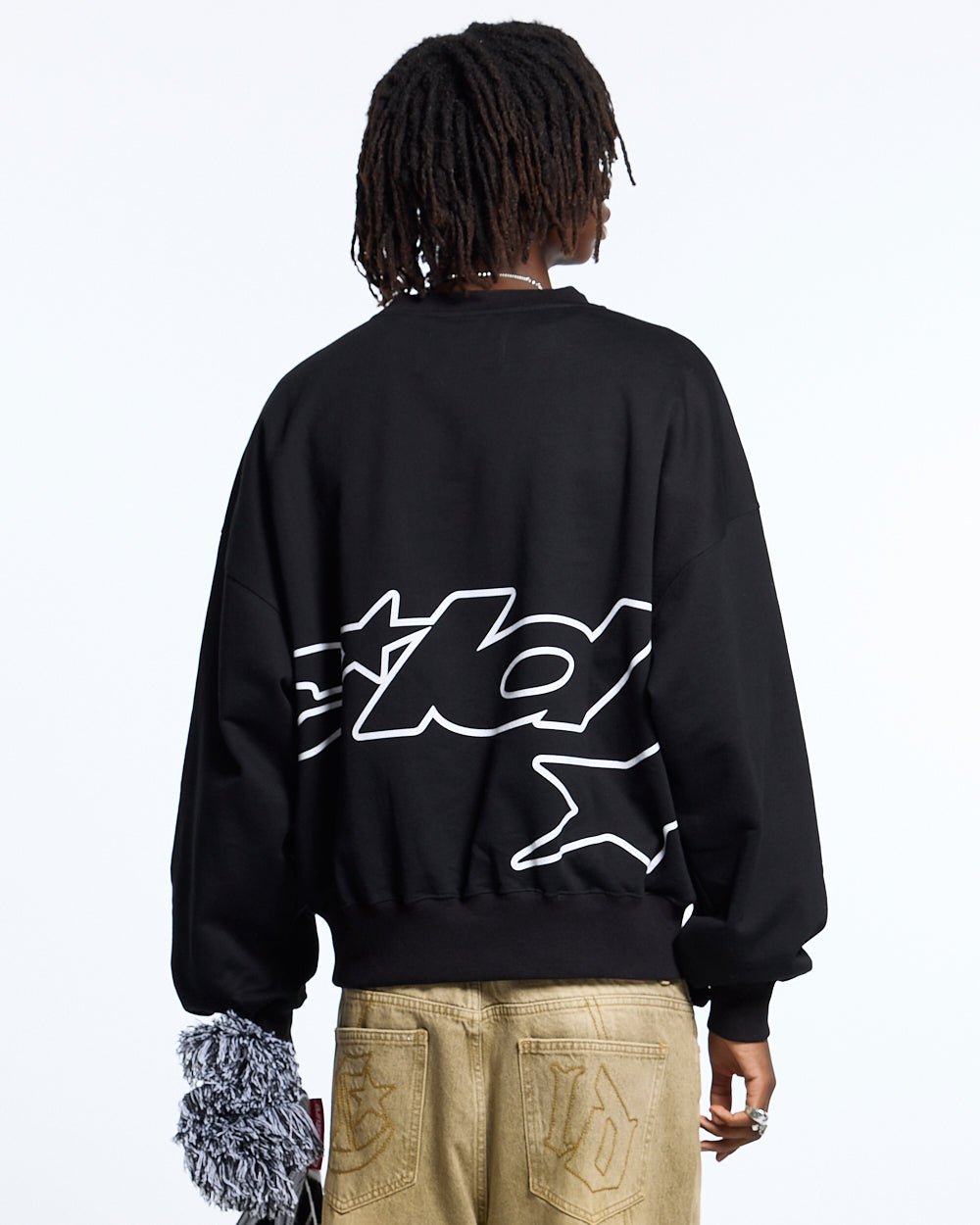 DEFENSE CREWNECK SCHWARZ