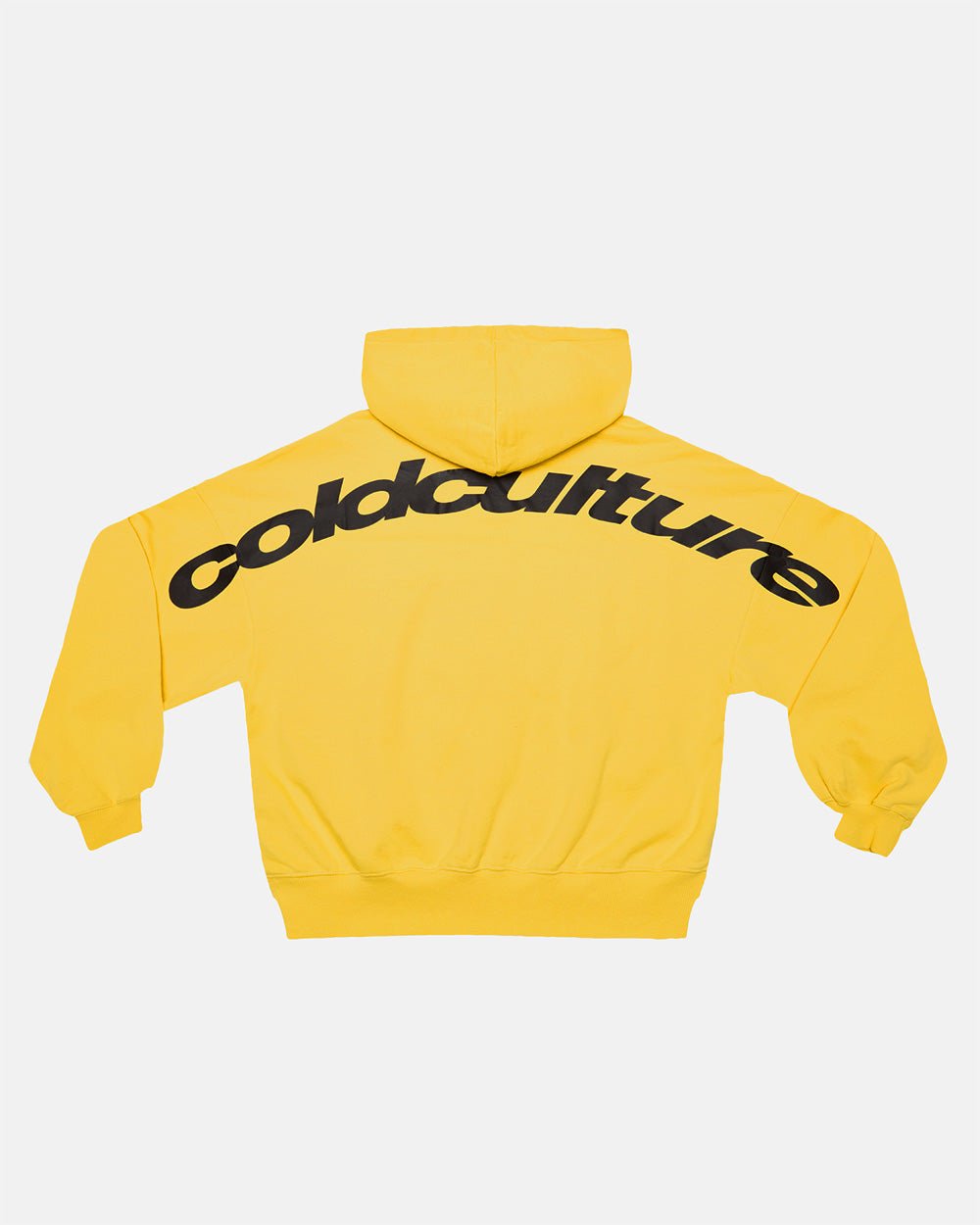 GEBRÄCHTIGE HOODIE GELB