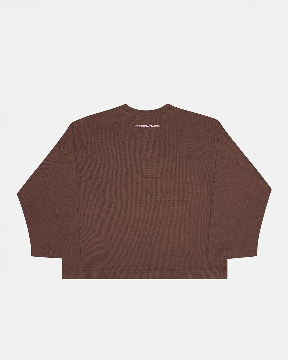 BURNT ICONS LONGSLEEVE OFF BROWN