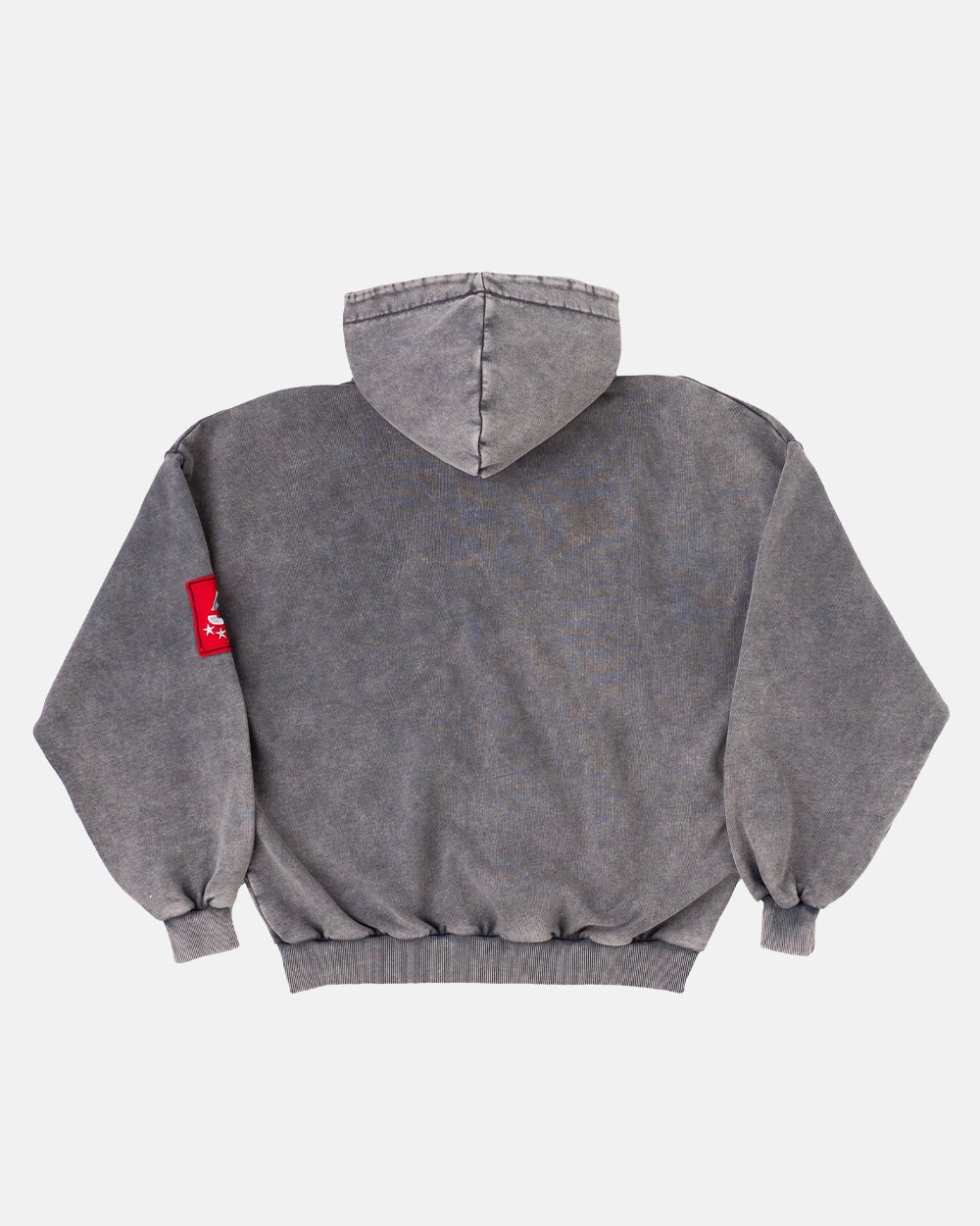 WALKER ZIP HOODIE WASCHDUNKEL SCHWARZ