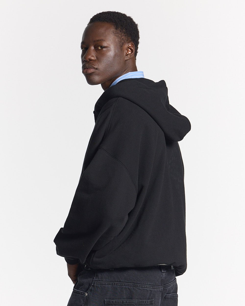 ENTERPRISE ZIP HOODIE SCHWARZ