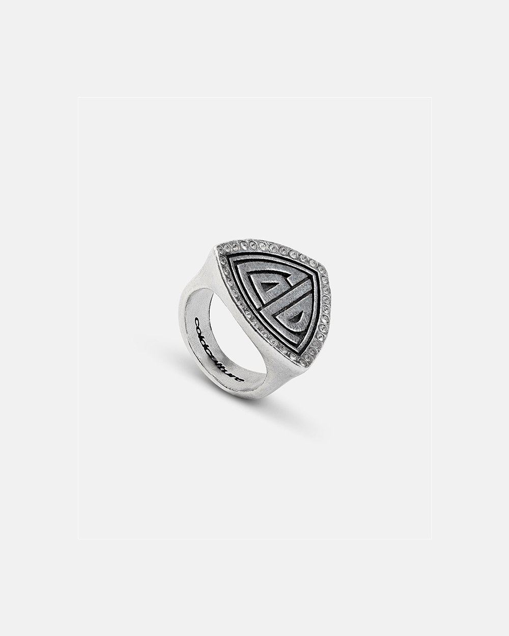 TRIANGLE BLING BLING RING