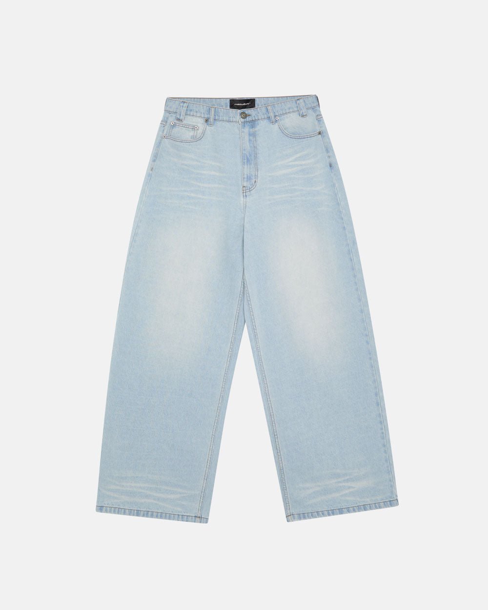 KISSES AND DOLLARS HOSSEN BLAUER DENIM