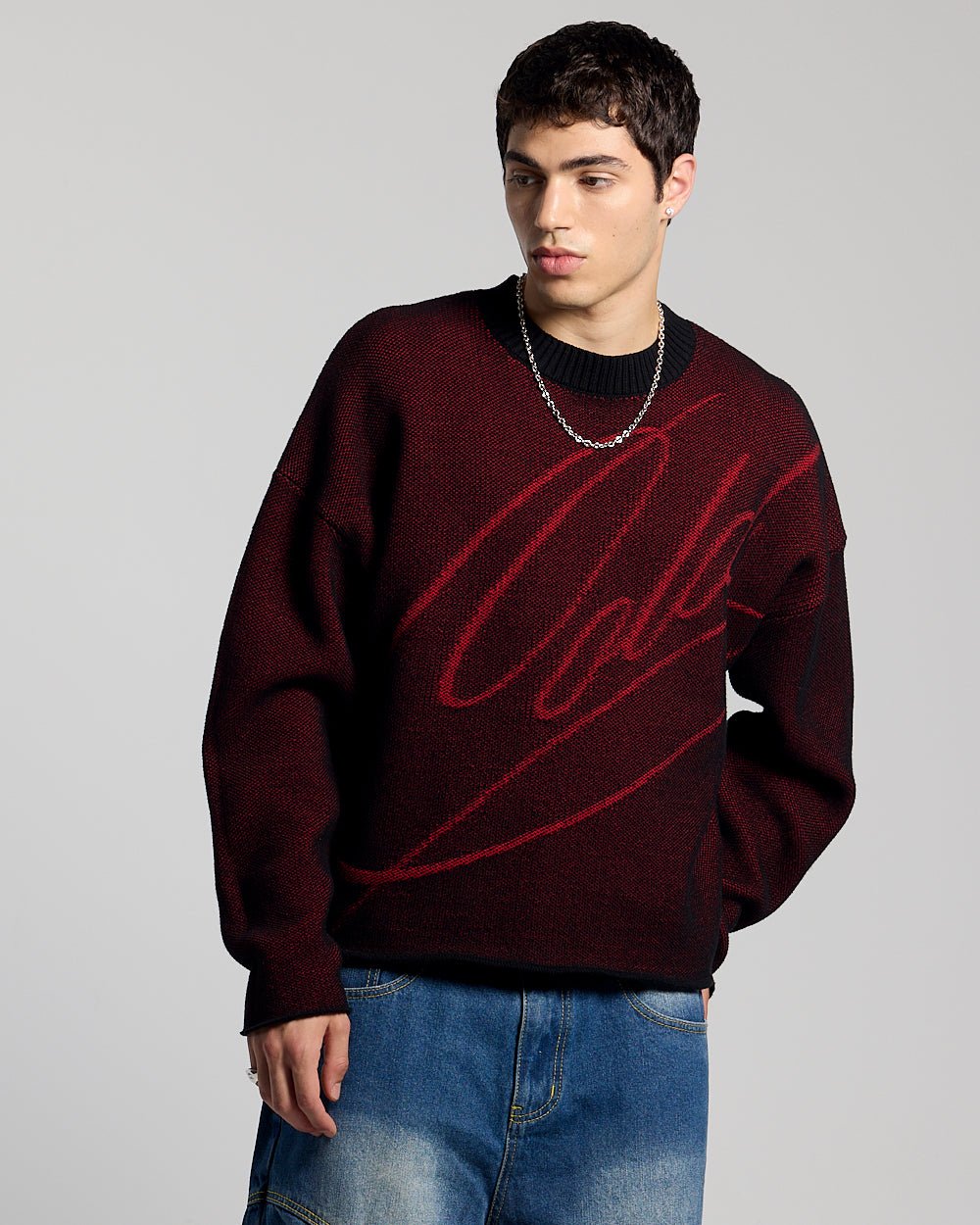 GRUBBY KNIT SCHWARZ
