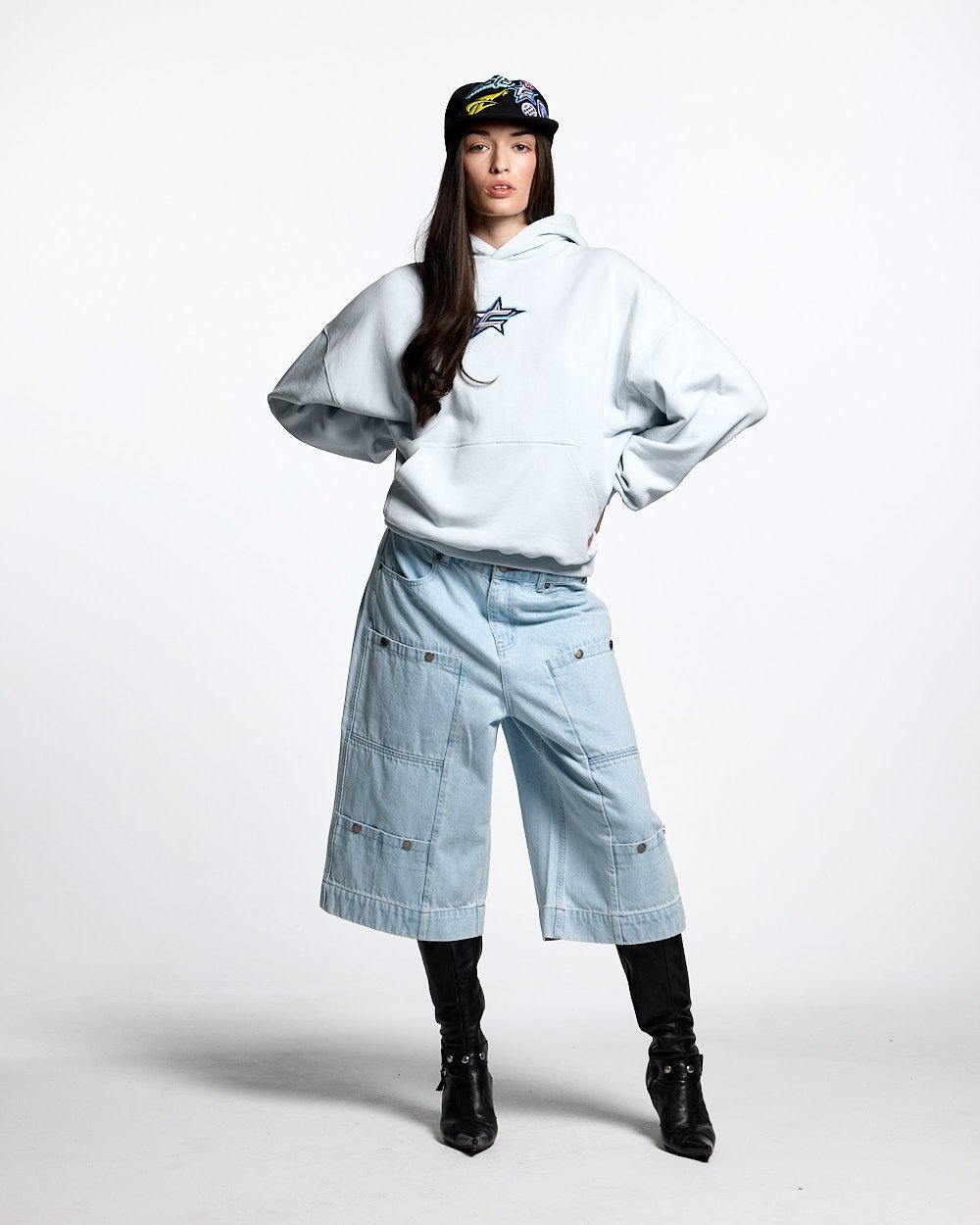 V2 SHORTS LEICHT DENIM