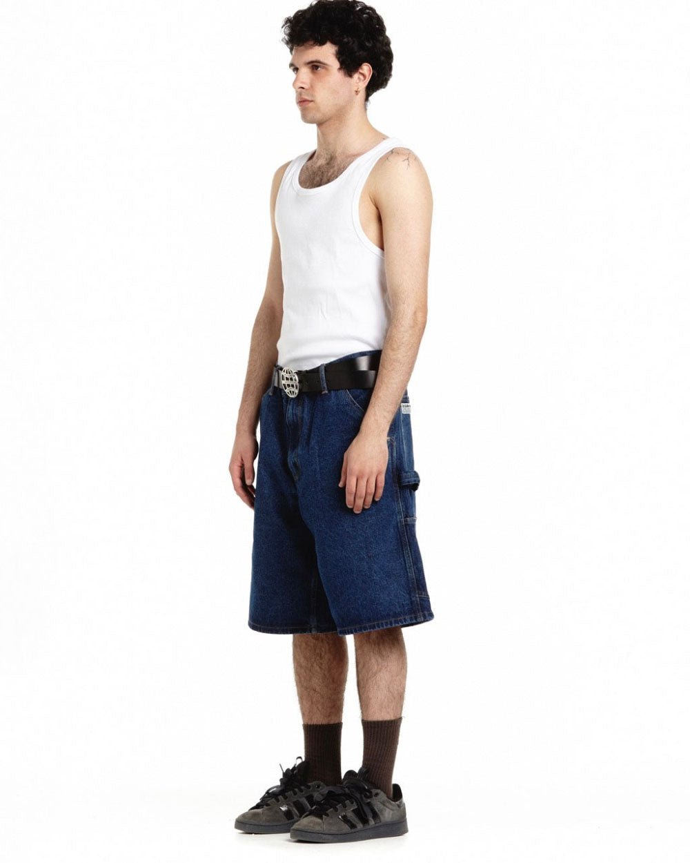 V1 CARPENTER SHORTS DARK DENIM