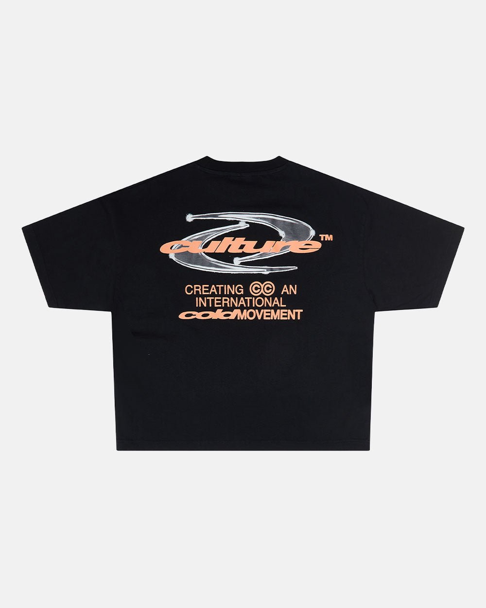 DYNAMIC TEE SCHWARZ UND ORANGE