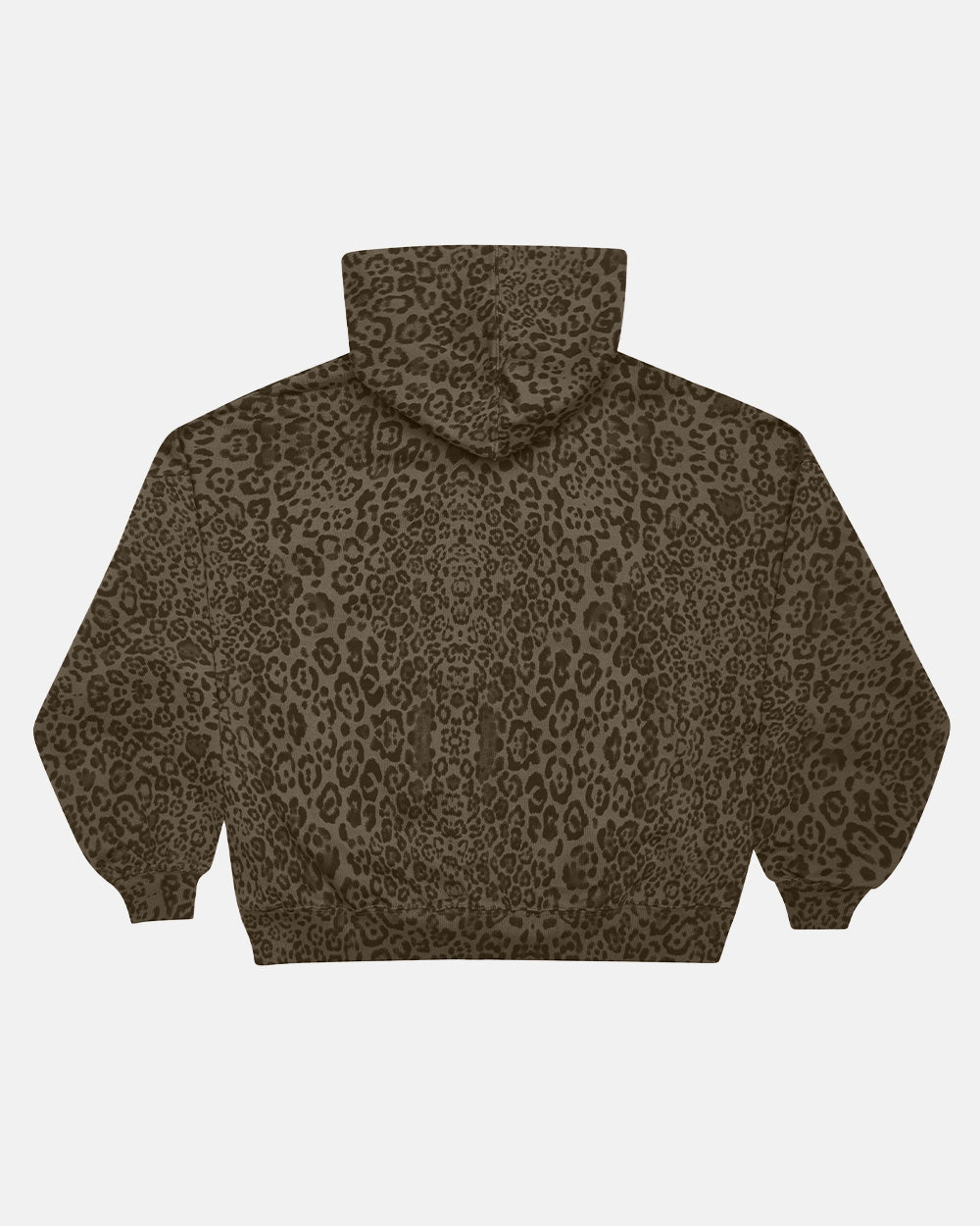 NOCTURNE BEAST ZIP HOODIE BROWN