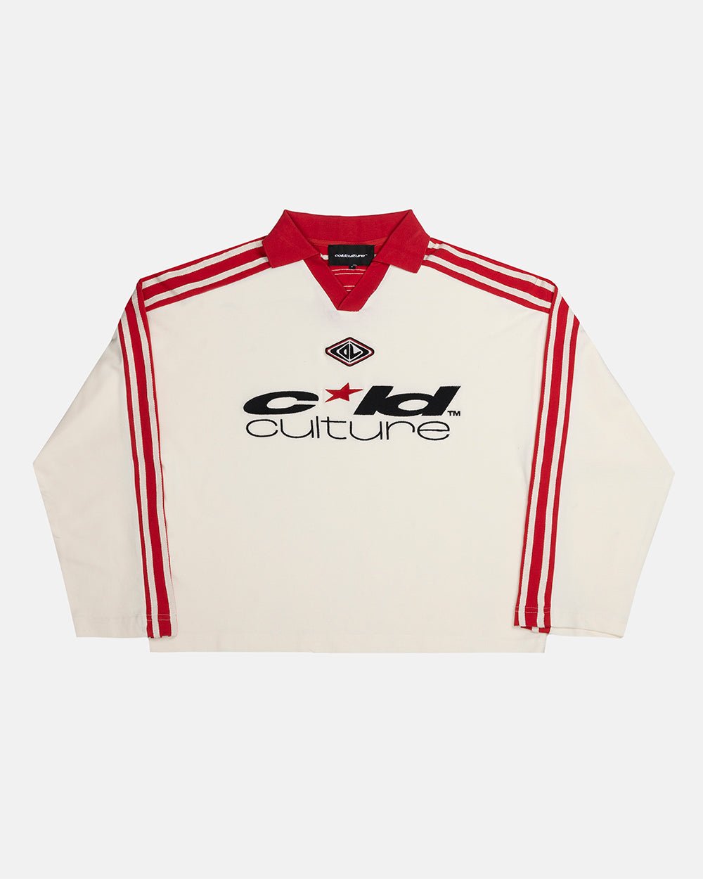 CLASSIC RAW POLO LANGARM CREAM