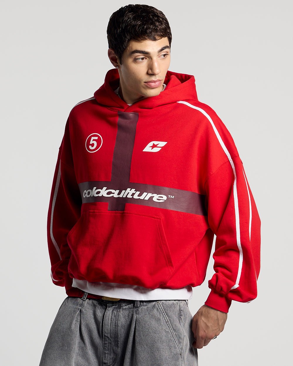 ZIEL ERREICHEN HOODIE ROT