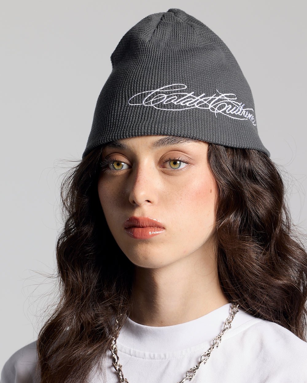 WAFFLE BEANIE SCHWARZ