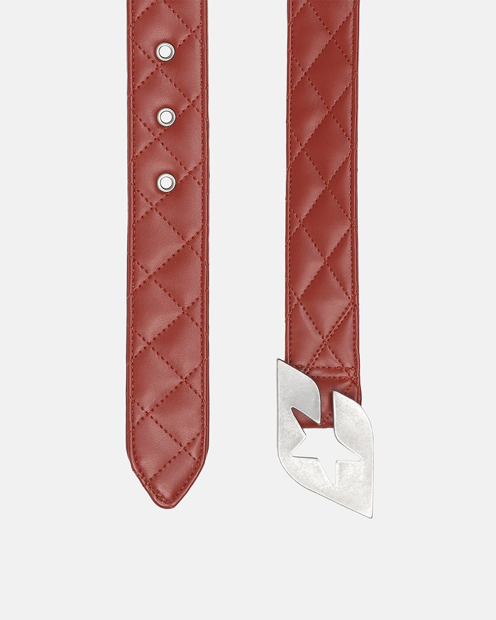 HOCHWERTIGER LEDERGÜRTEL ROT