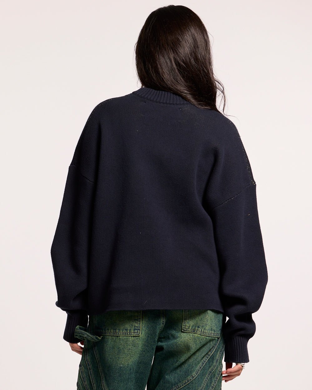 POISON KNITWEAR SCHWER BLAU