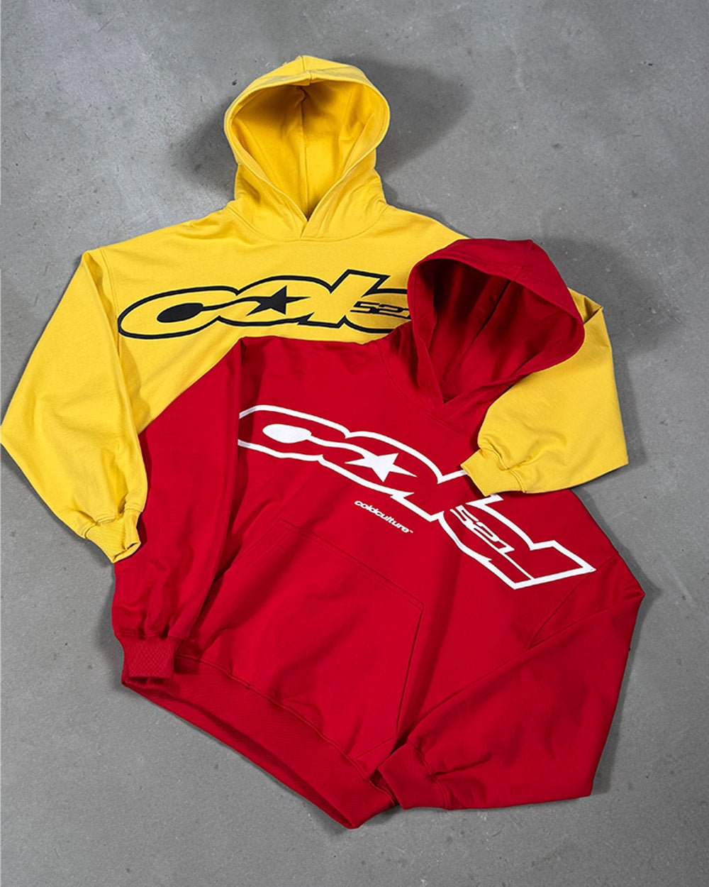 COLD 521 HOODIE GELB