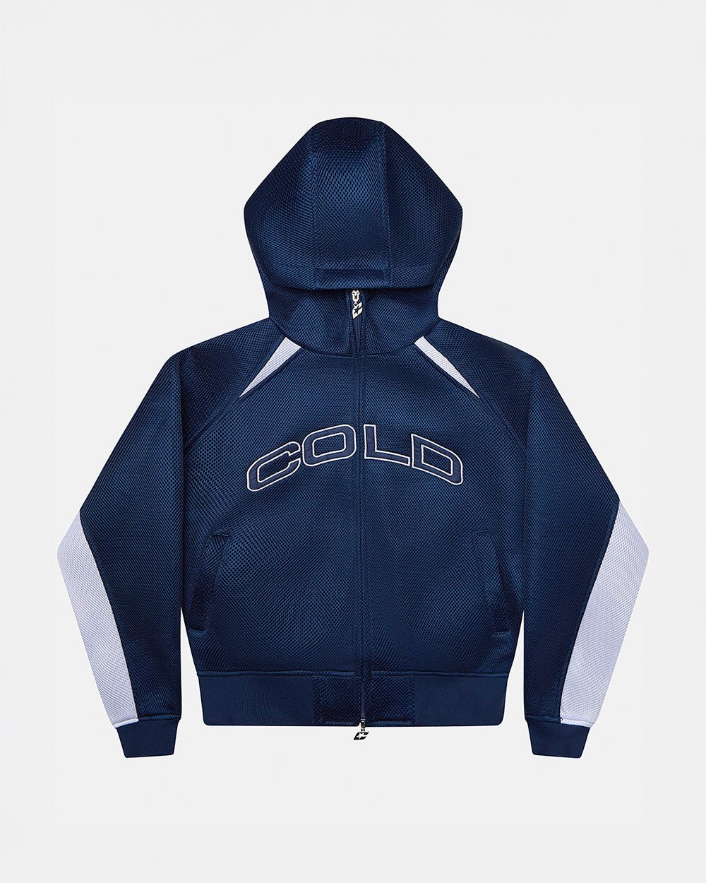 NEO ZIP JACKET WEISS & BLAU