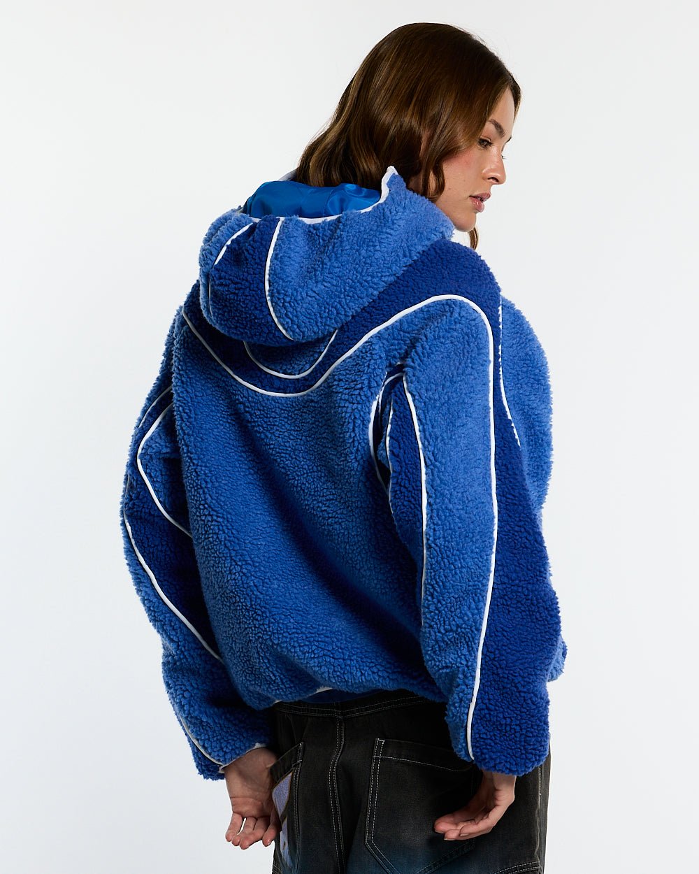 ABFLUG FLEECE BLAU