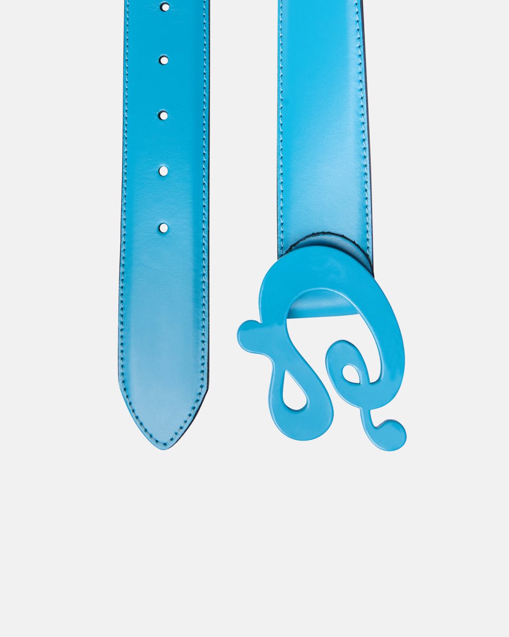 C CURL LEDERGÜRTEL BLAU