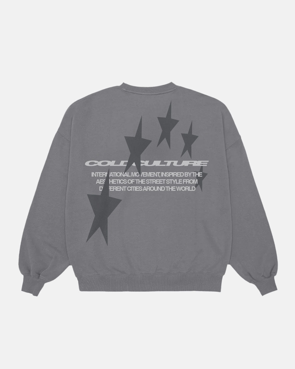 COSMOS ARC CREWNECK SMOKY GREY