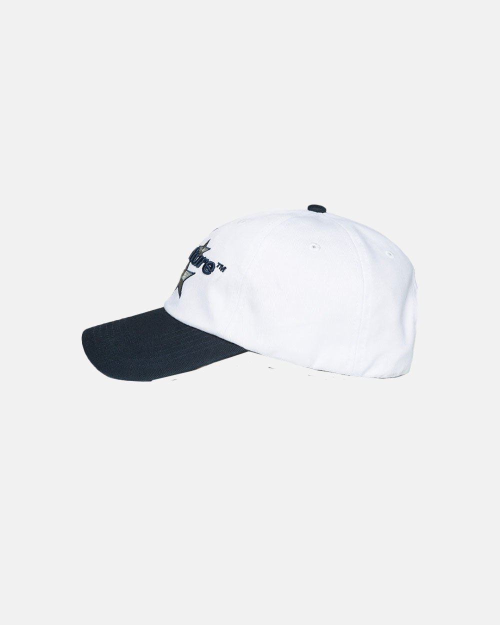 ITALIC STARS CAP IVORY WEISS/BLAU
