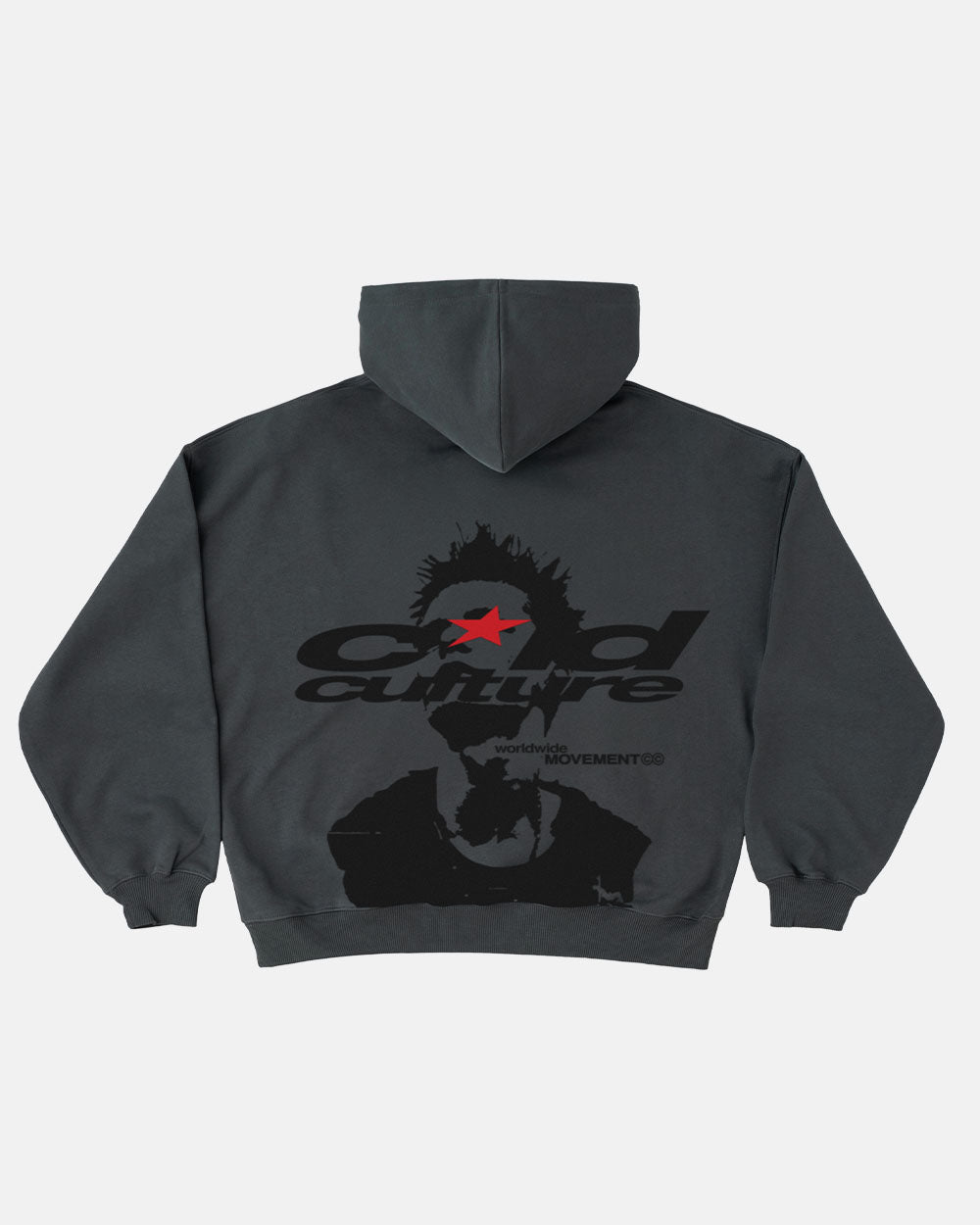 REBEL HOODIE GREY
