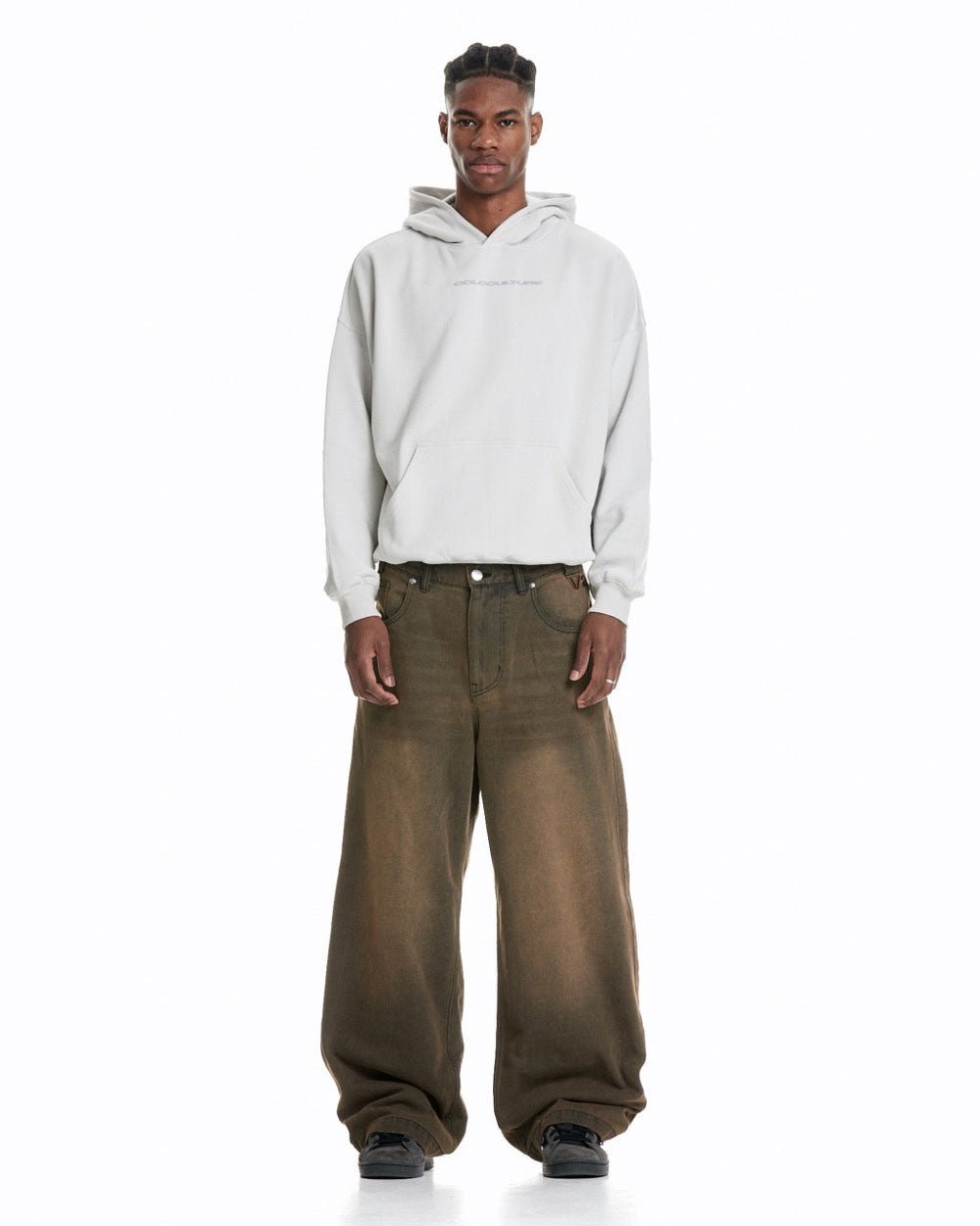COSMOS ARC HOODIE LIGHT GREY