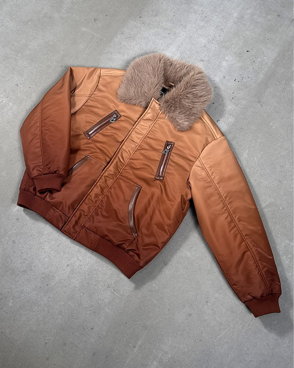 VERBLAUSCHTER BOMBER BROWN