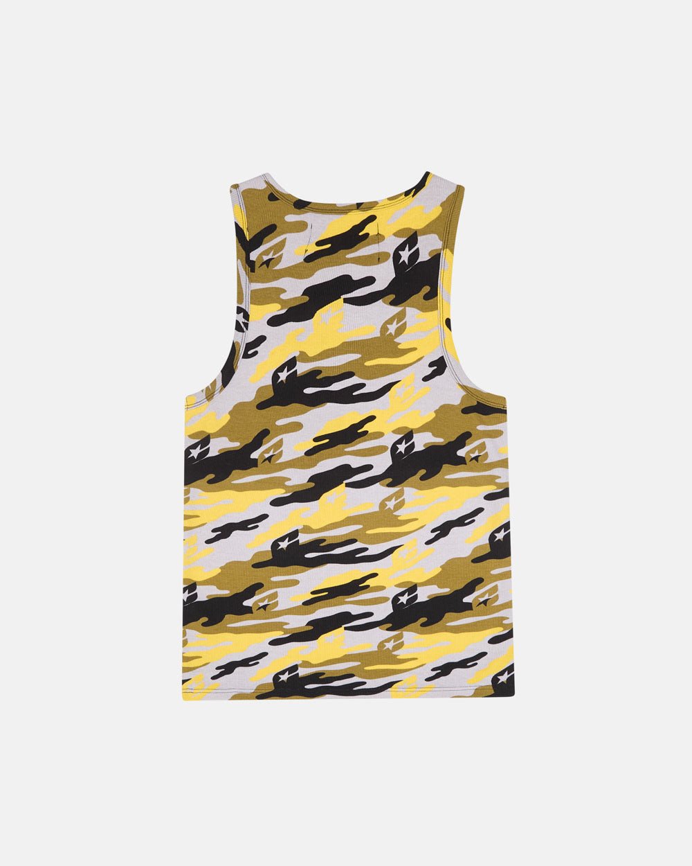 CAMO TANK TEE GELB