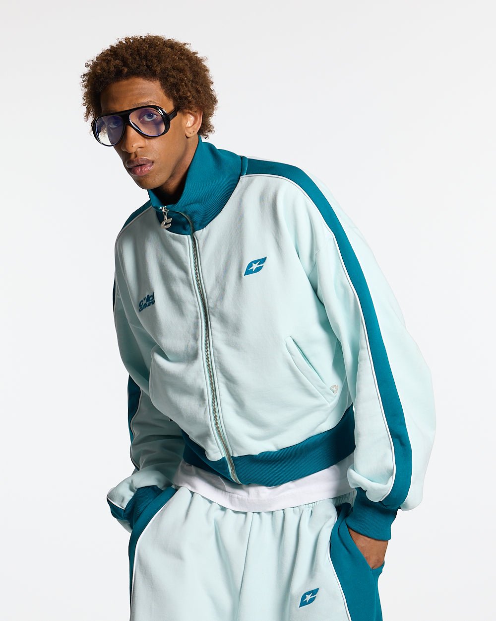 JET LAG JACKET HIMMELBLAU
