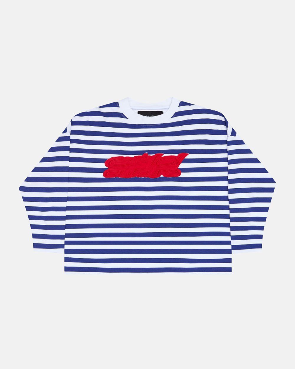 PARDON ME LONGSLEEVE WEIß UND DUNKELBLAU