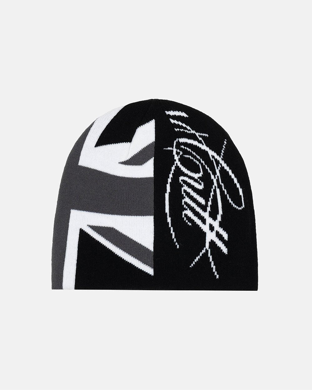 BRIGHTON BEANIE SCHWARZ UND GRAU