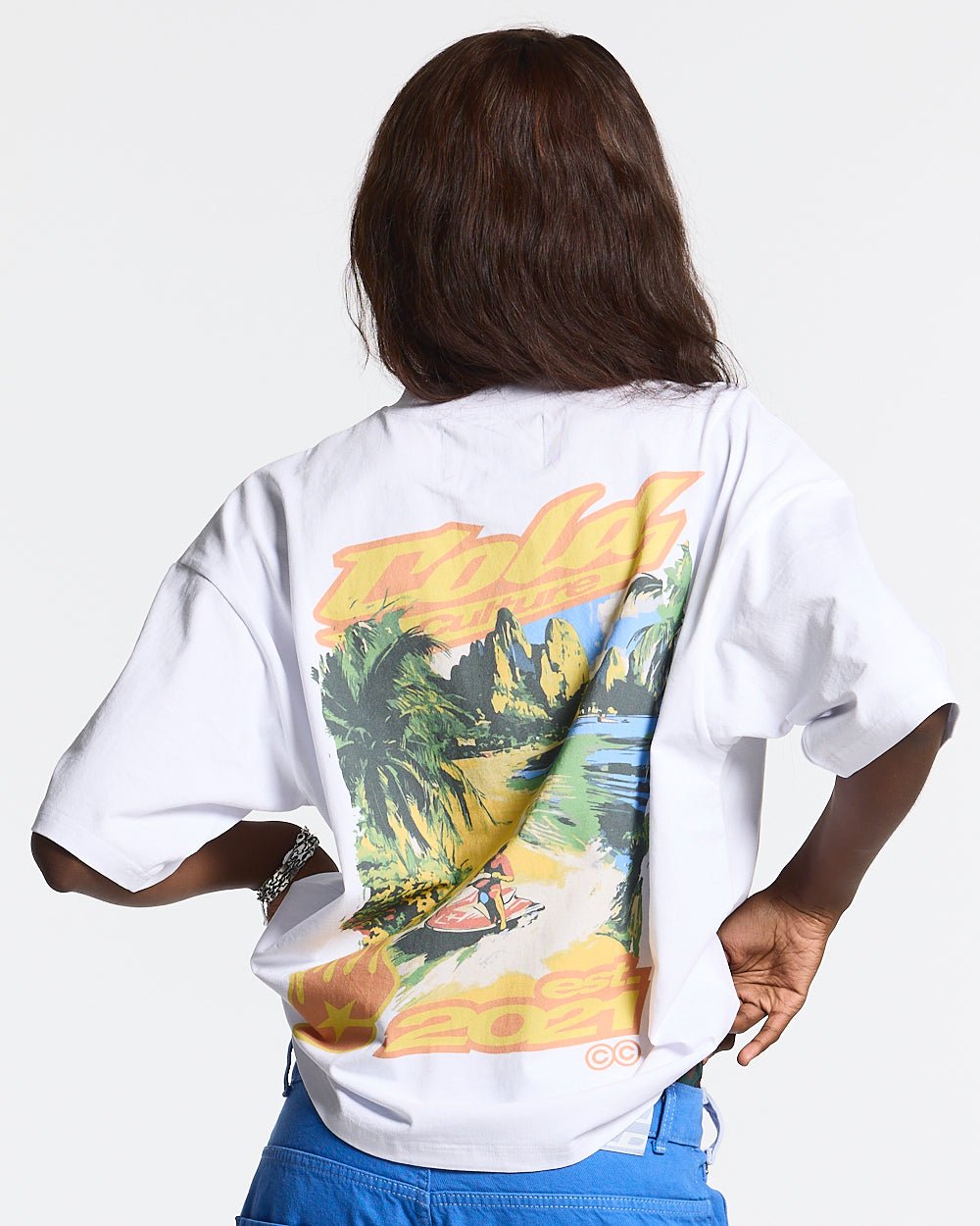 AQUATIC TEE WEISS