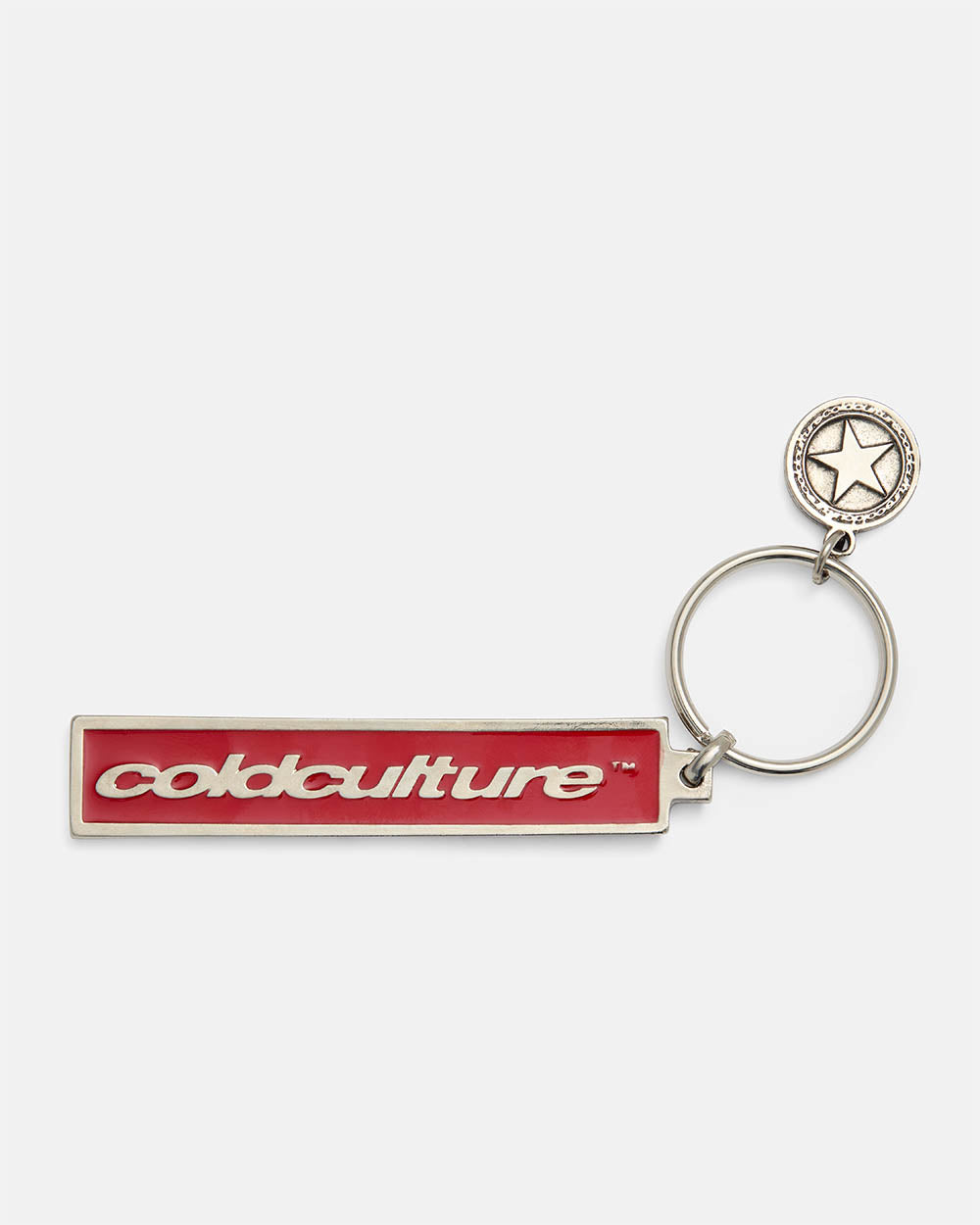 COIN-SCHLÜSSELANHÄNGER AUS METALL ROT