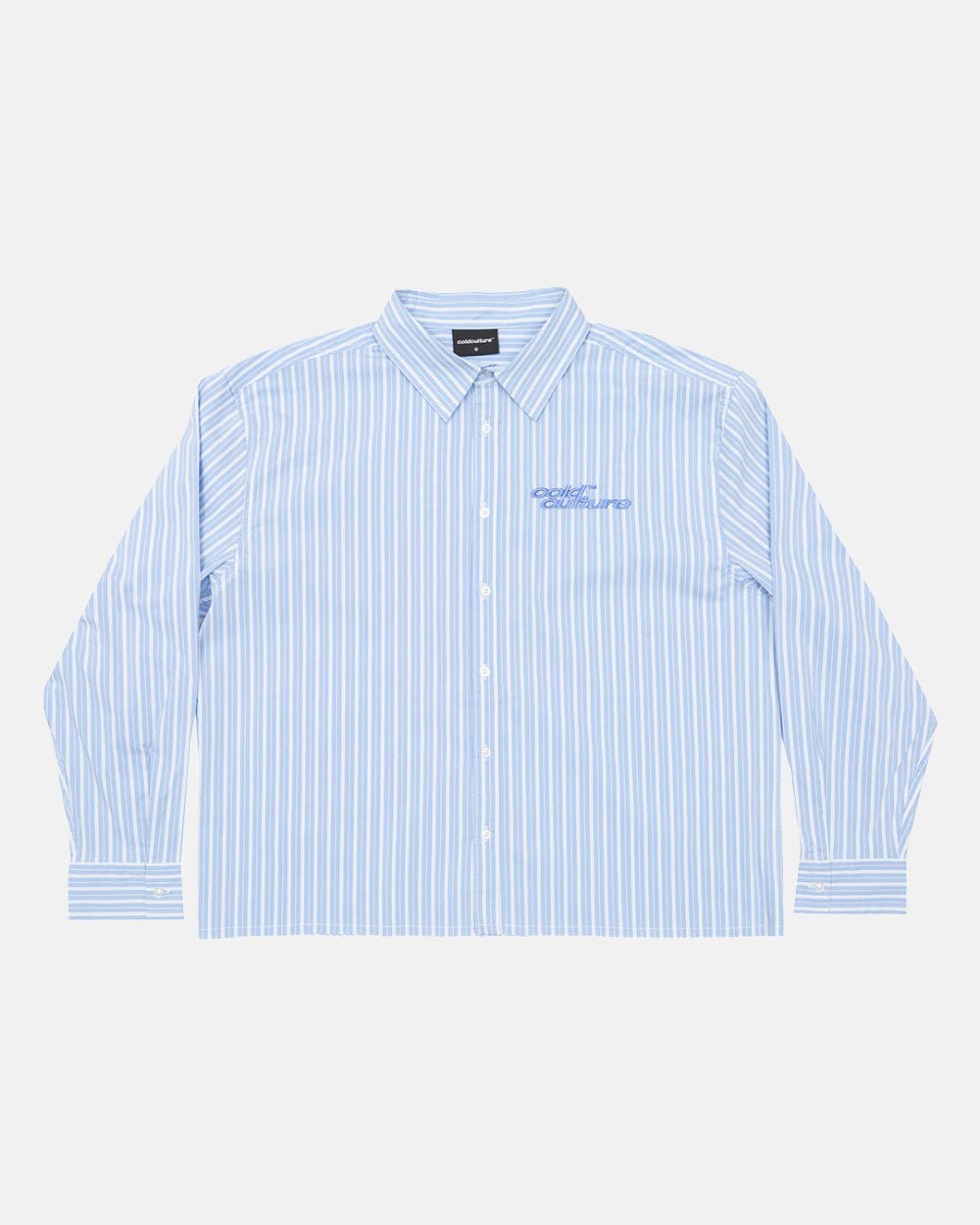 LAUFENDER PFERD SHIRT BLAUER STRIEMEN