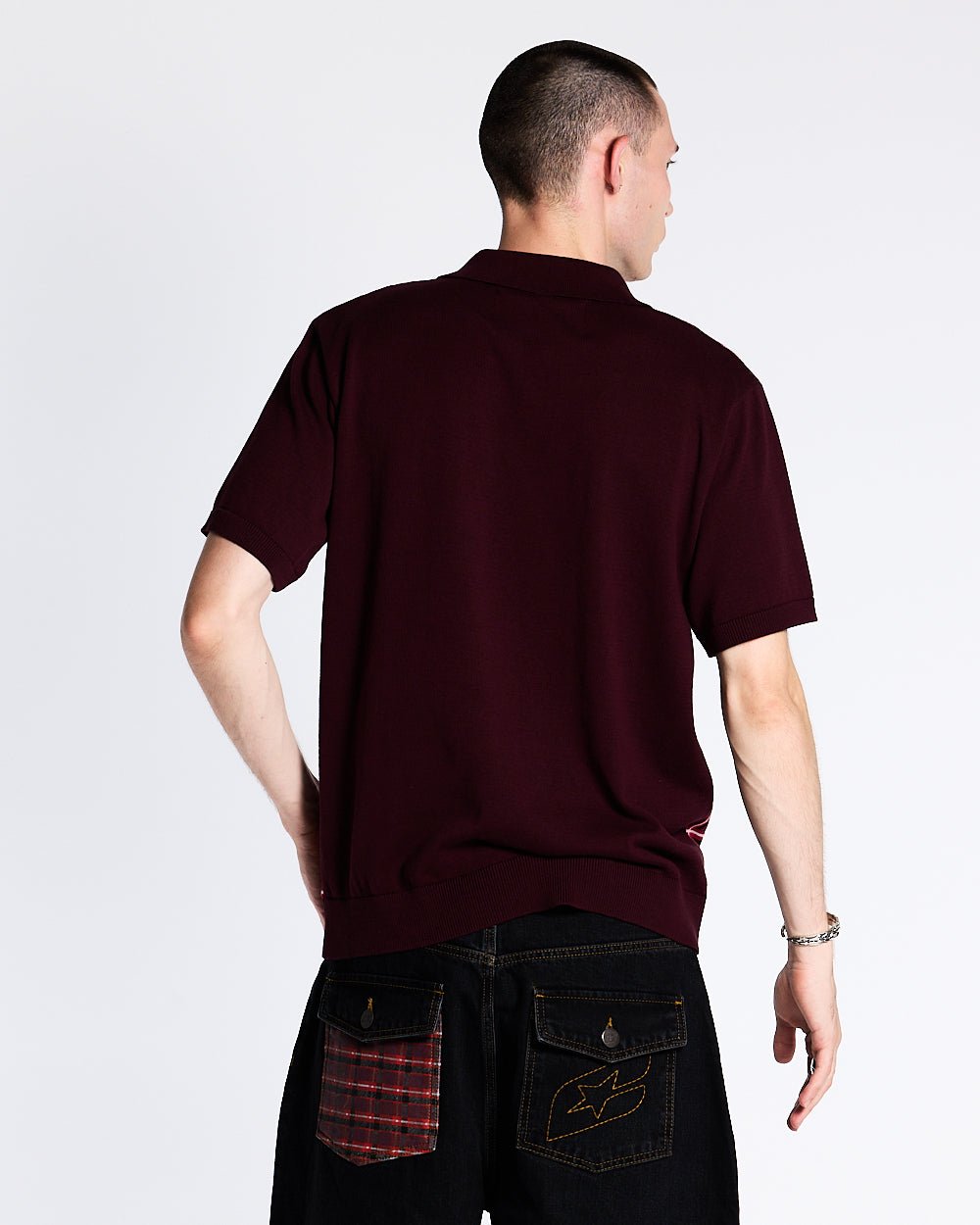 WINNERS V5 POLO ROT TARTAN