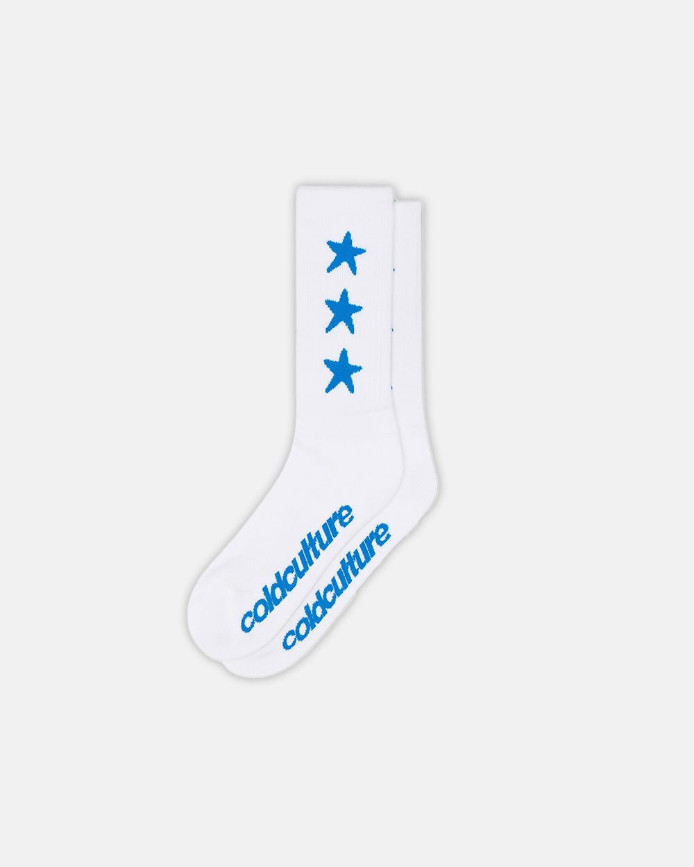 STERNENSTRÜMPFE BLAU/WEISS