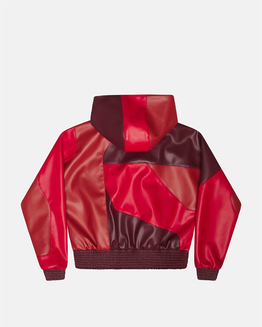 ROUTE JACKE ROT UND BURGUNDY