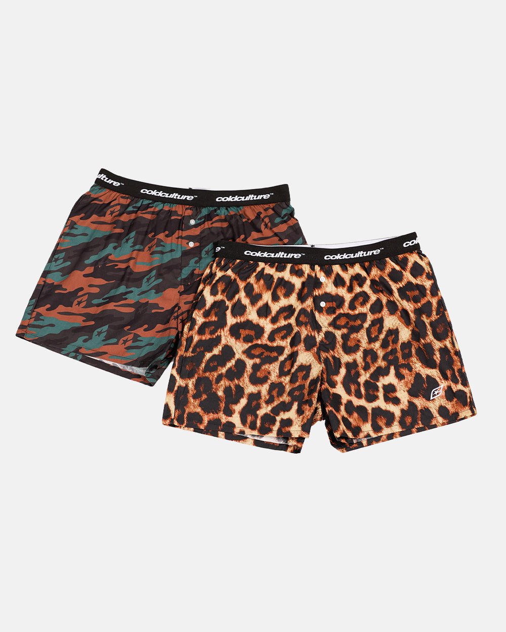 BOXERS WILD PACK CAMO GRÜN/LEOPARD