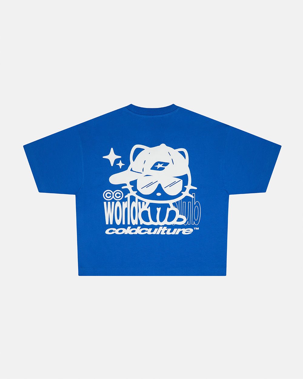 CIBERCAT TEE BLAU