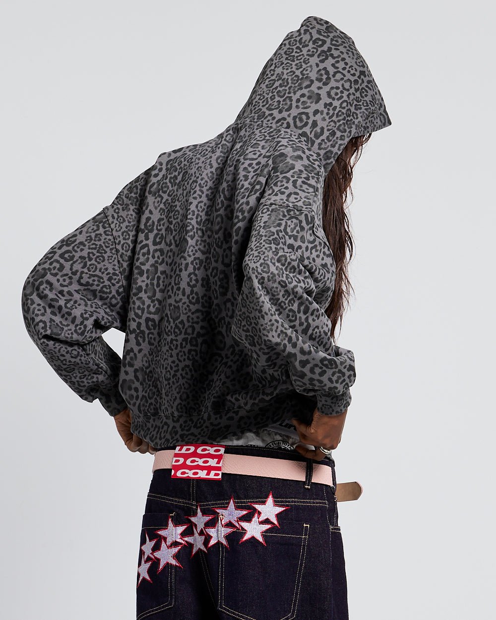 NOCTURNE BEAST ZIP HOODIE DUNKELGRAU