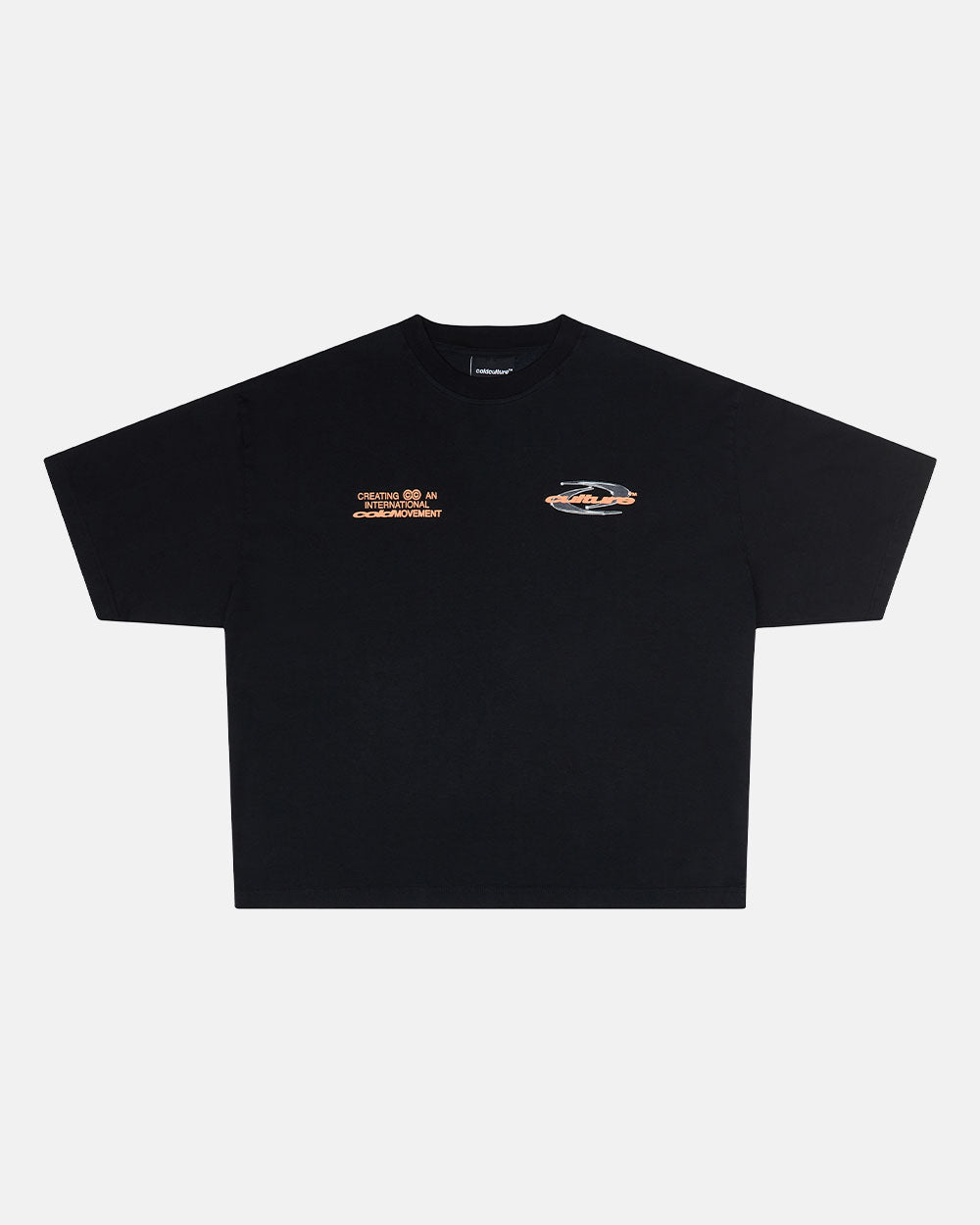 DYNAMIC TEE SCHWARZ UND ORANGE
