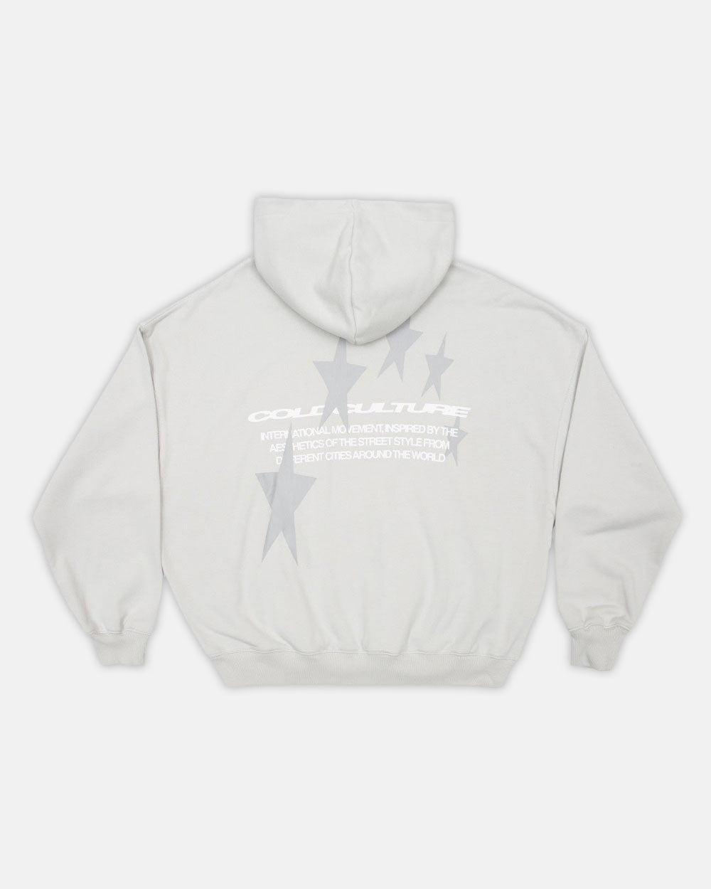 COSMOS ARC HOODIE LIGHT GREY