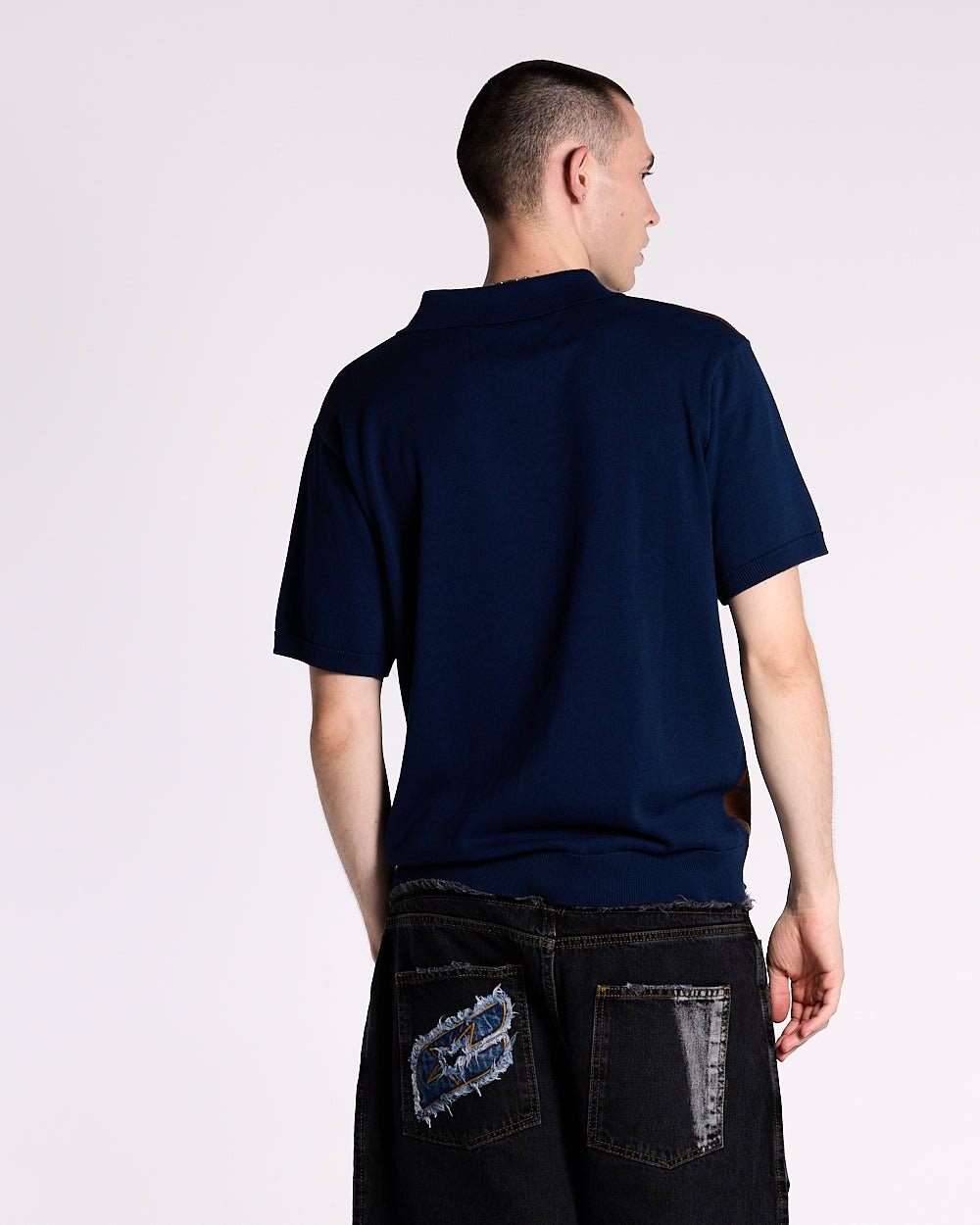 WINNERS V5 POLO BROWN AND BLUE