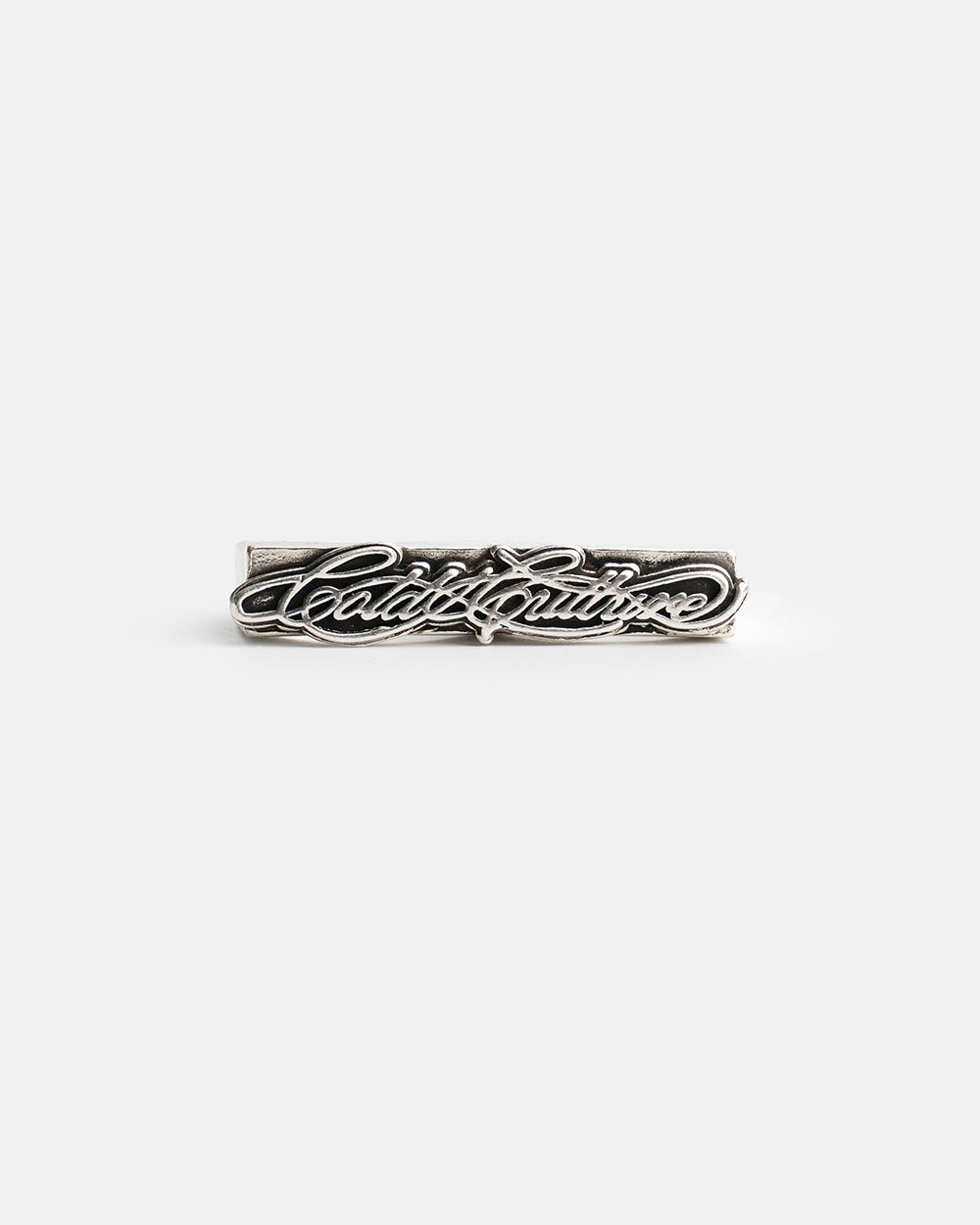 SCRIPT DOPPELRING SILBER