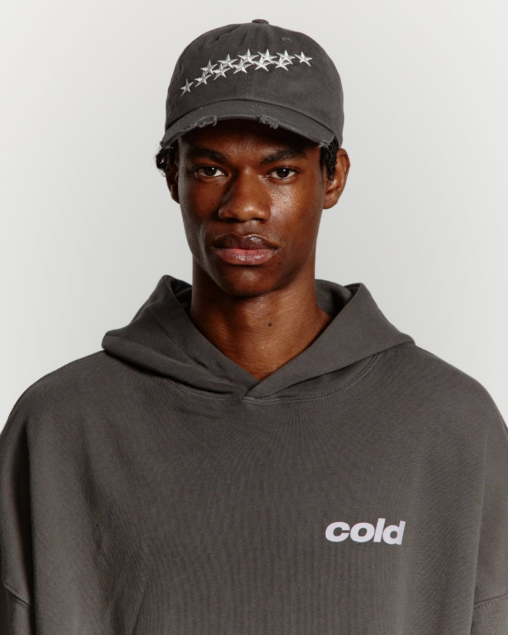 STARS CAP DUNKELGRAU