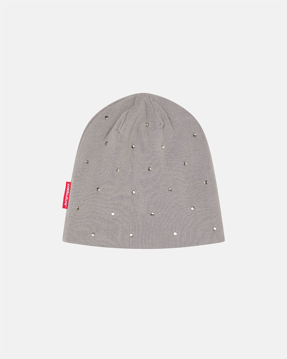 STUDS BEANIE GRAU