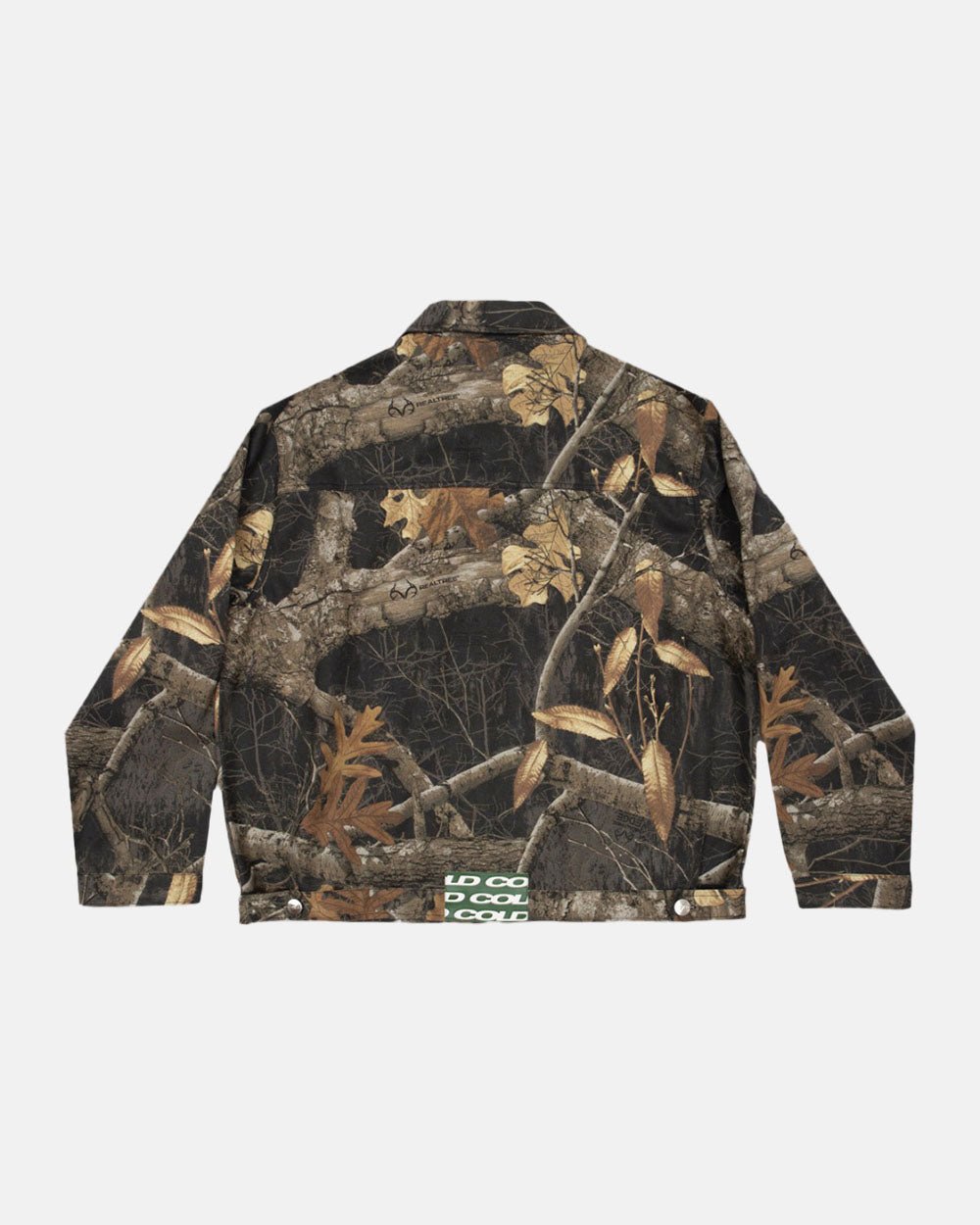 WORK ZIP JACKET REALTREE SCHWARZ