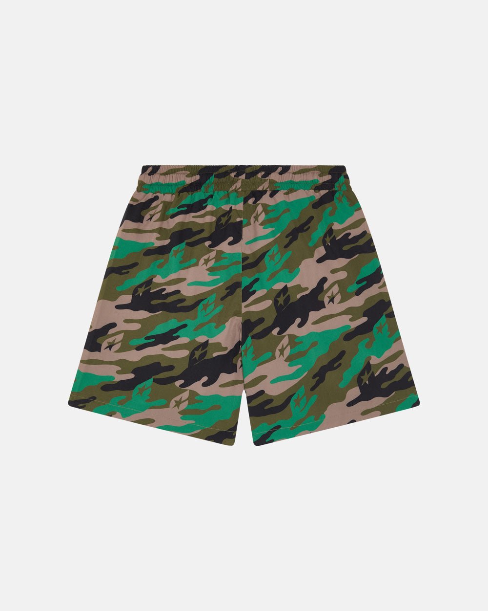 GRÜNER CAMO-SWIMSHORT