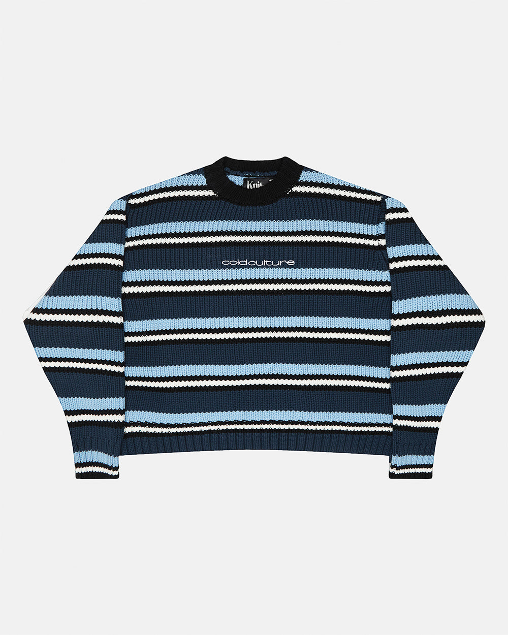 ZEITLOS STRICKWARE BLAU