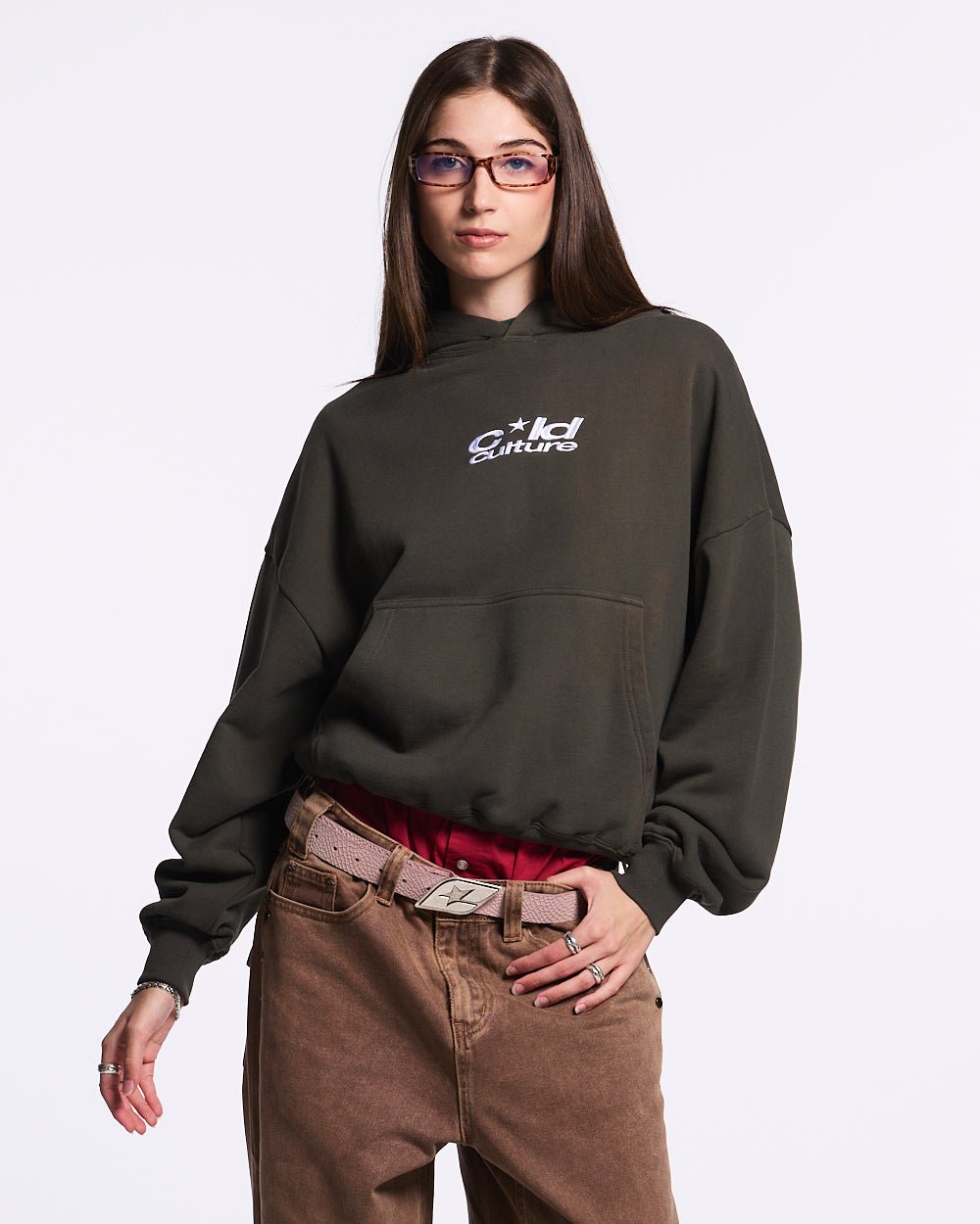 ICONIC COLD HOODIE GRAU