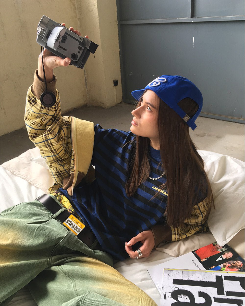 PARDON ME LONGSLEEVE SCHWARZ & BLAU